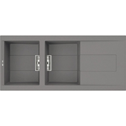 Zlewozmywak Elleci SMART 500 KERATEK K97 LIGHT GREY LKI50097SMT
